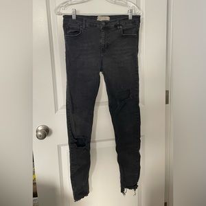FREE PEOPLE BLACK JEANS - SIZE 28!